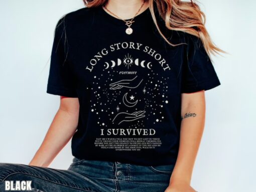 Long Story Short Taylor Swift Evermore Shirt, Swifties Vintage Sweatshirt, Best Gifts For Taylor Swift Fans