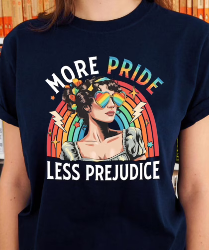 More Pride Less Prejudice Shirt, More Pride Less Prejudice T-Shirt, LGBTQ Shirt, Pride Month Shirt, Support Lgbt Shirt