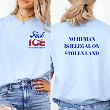 No Human Is Illegal Fuck ICE Shirt,Abolish ICE Shirt, Equality Sweatshirt, Anti Trump Shirt