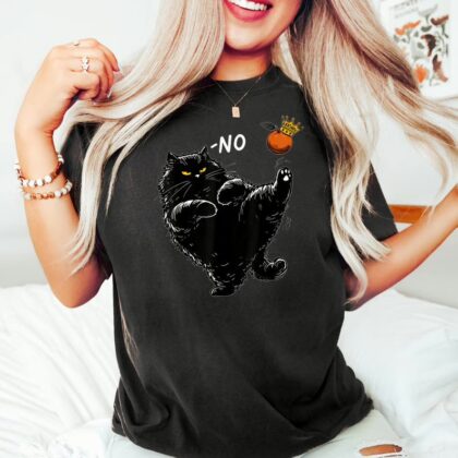 No Kings In America Black Cat Shirt, Fuck Ice T Shirt, Anti Trump Resist Sweatshirt