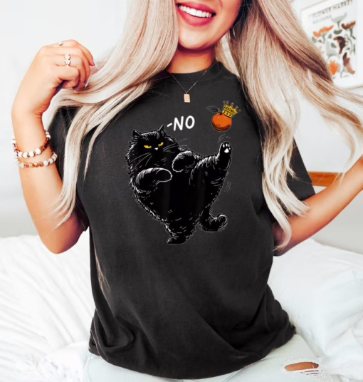 No Kings In America Black Cat Shirt, Fuck Ice T Shirt, Anti Trump Resist Sweatshirt