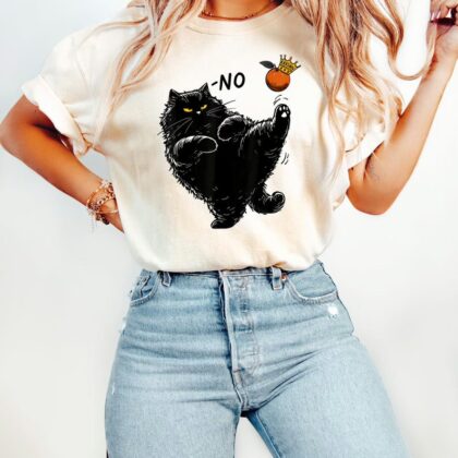 No Kings In America Black Cat Shirt, Fuck Ice T Shirt, Anti Trump Resist Sweatshirt