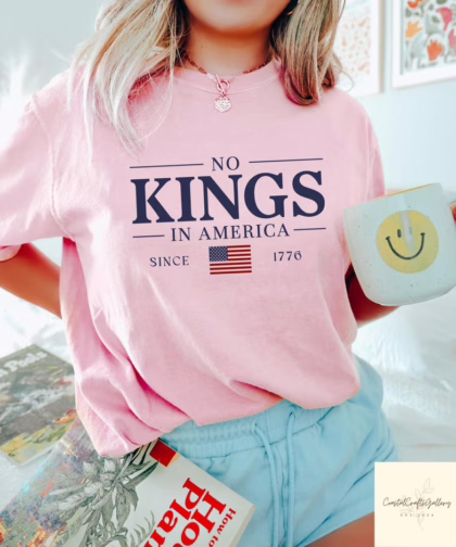 No Kings In America Since 1776 T Shirt, Anti Trump 4th Of July Shirt, No Kings T Shirt,Fuck Ice Shirt