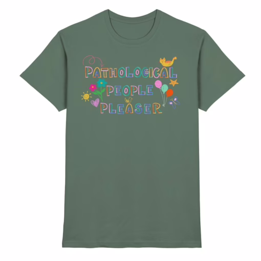 Pathological People Pleaser Shirt, Subtle Swiftie Shirt, Taylor Swiftie T-Shirt, Gift For Swifties, Coquette Soft Girl Era Shirt
