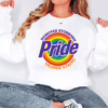 Pride Removes Stubborn Orange Stains Pride Month Shirt, LGBTQ T Shirt, Funny Anti Trump LGBTQ , Equality Crewneck Sweatshirt, Gift For LGBT