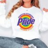 Pride Removes Stubborn Orange Stains Pride Month Shirt, LGBTQ T Shirt, Funny Anti Trump LGBTQ , Equality Crewneck Sweatshirt, Gift For LGBT