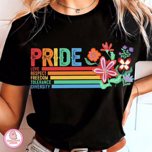 Rainbow LGBT Pride T Shirt, Pride Month Crewneck Sweatshirt, Lesbian Gay Gift, Equality Crewneck Sweatshirt