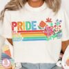 Rainbow LGBT Pride T Shirt, Pride Month Crewneck Sweatshirt, Lesbian Gay Gift, Equality Crewneck Sweatshirt