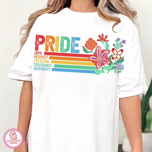 Rainbow LGBT Pride T Shirt, Pride Month Crewneck Sweatshirt, Lesbian Gay Gift, Equality Crewneck Sweatshirt