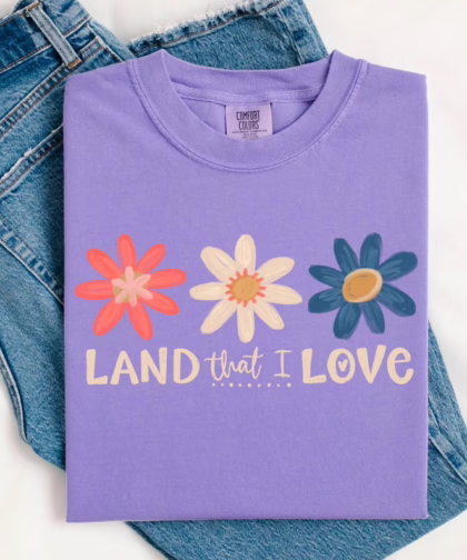 Retro 4th Of July Land That I Love T Shirt, Patriotic Independence Day Shirt, Gift For Family