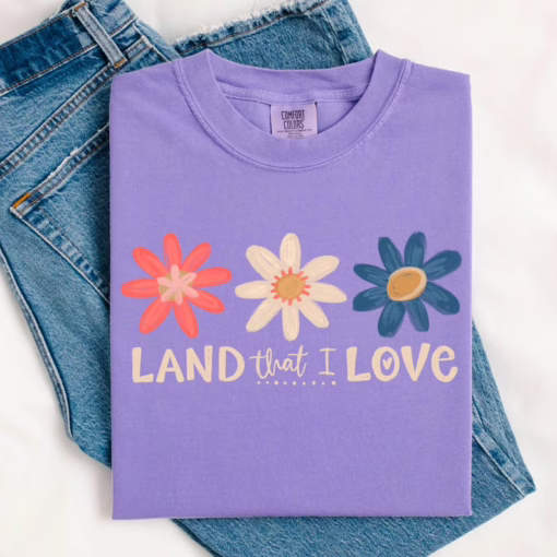 Retro 4th Of July Land That I Love T Shirt, Patriotic Independence Day Shirt, Gift For Family