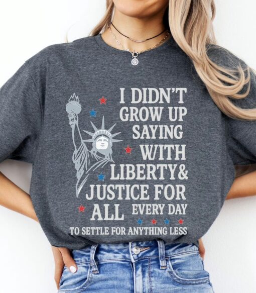 Statue of Liberty Patriotic T Shirt, Vintage 4th Of July Shirt, Fourth Of July Sweatshirt