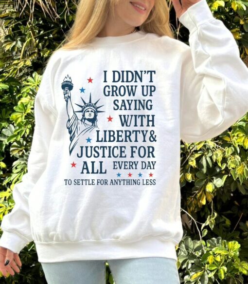 Statue of Liberty Patriotic T Shirt, Vintage 4th Of July Shirt, Fourth Of July Sweatshirt