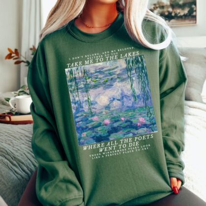 Take Me To The Lake Lyrics Shirt, Taylor Swift Evermore T Shirt, Swifties Sweatshirt, Best Taylor Swift Gifts