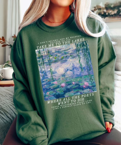 Take Me To The Lake Lyrics Shirt, Taylor Swift Evermore T Shirt, Swifties Sweatshirt, Best Taylor Swift Gifts