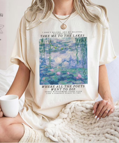 Take Me To The Lake Lyrics Shirt, Taylor Swift Evermore T Shirt, Swifties Sweatshirt, Best Taylor Swift Gifts