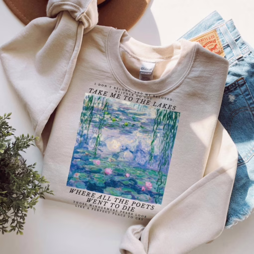 Take Me To The Lake Lyrics Shirt, Taylor Swift Evermore T Shirt, Swifties Sweatshirt, Best Taylor Swift Gifts