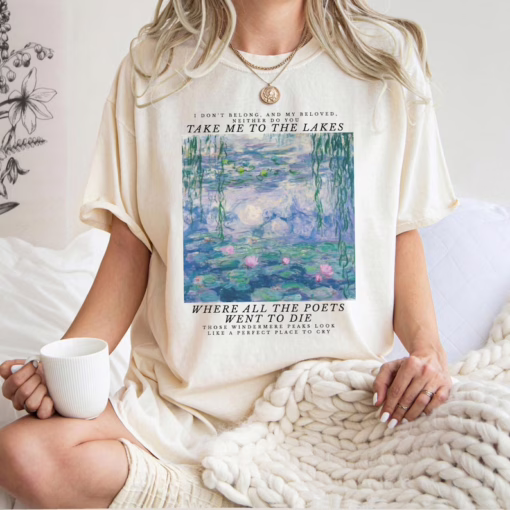 Take Me To The Lake Lyrics Shirt, Taylor Swift Evermore T Shirt, Swifties Sweatshirt, Best Taylor Swift Gifts