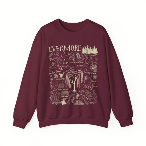 Taylor Swift Evermore Crewneck Sweatshirt, Swifties Shirt,Gifts For Swifties