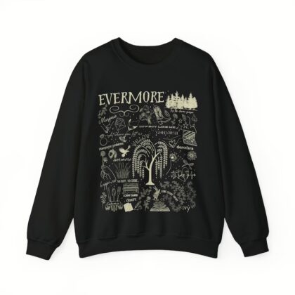 Taylor Swift Evermore Crewneck Sweatshirt, Swifties Shirt,Gifts For Swifties
