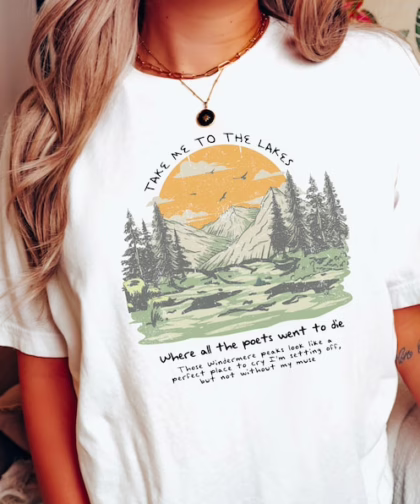 The Lakes Taylor Swift 1989 Shirt, Taylors Version Shirt, Swifties Vintage Sweatshirt, Taylor Swift Gifts For Friends