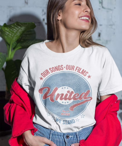 Vintage Independence Day United We Stand T Shirt, Swifties Vintage Sweatshirt, Gift For Swifties