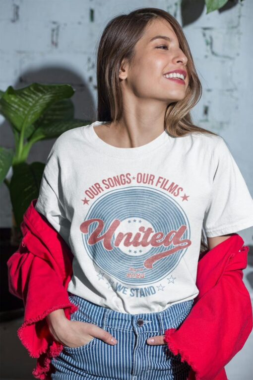 Vintage Independence Day United We Stand T Shirt, Swifties Vintage Sweatshirt, Gift For Swifties