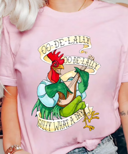 Vintage Oo De Lally Golly What A Day Disney Robin Hood Shirt, Disney Graphic Tees,Disney Gifts For Adults