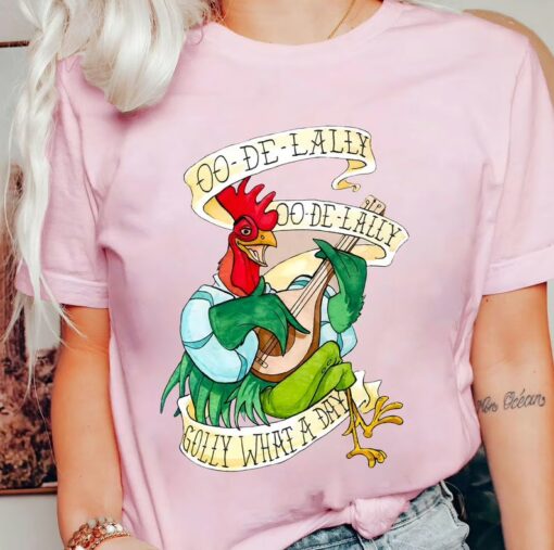 Vintage Oo De Lally Golly What A Day Disney Robin Hood Shirt, Disney Graphic Tees,Disney Gifts For Adults