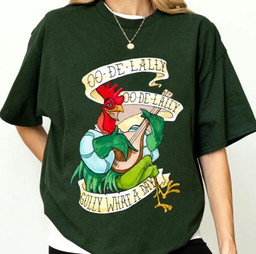 Vintage Oo De Lally Golly What A Day Disney Robin Hood Shirt, Disney Graphic Tees,Disney Gifts For Adults