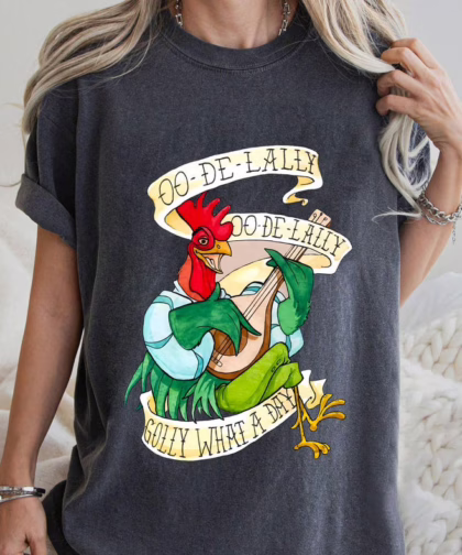 Vintage Oo De Lally Golly What A Day Disney Robin Hood Shirt, Disney Graphic Tees,Disney Gifts For Adults