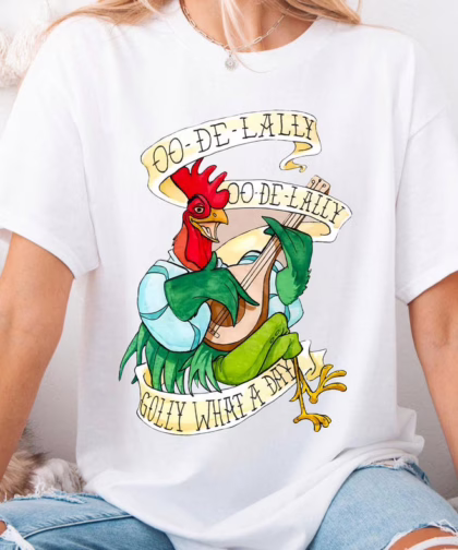 Vintage Oo De Lally Golly What A Day Disney Robin Hood Shirt, Disney Graphic Tees,Disney Gifts For Adults
